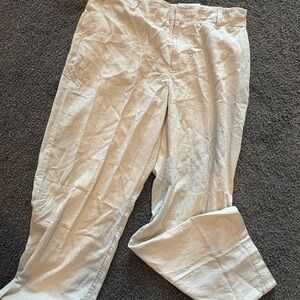 Lauren Conrad NWT Wide Leg Linen Trouser Dress Pant